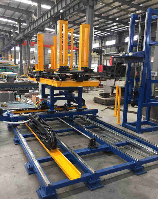 Semi-automatic refrigerating cabinet liner pipe winding special machine equipment